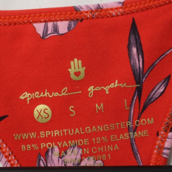 NWT Spiritual Gangster Warrior Sports Bra Size XS - Picture 5 of 7